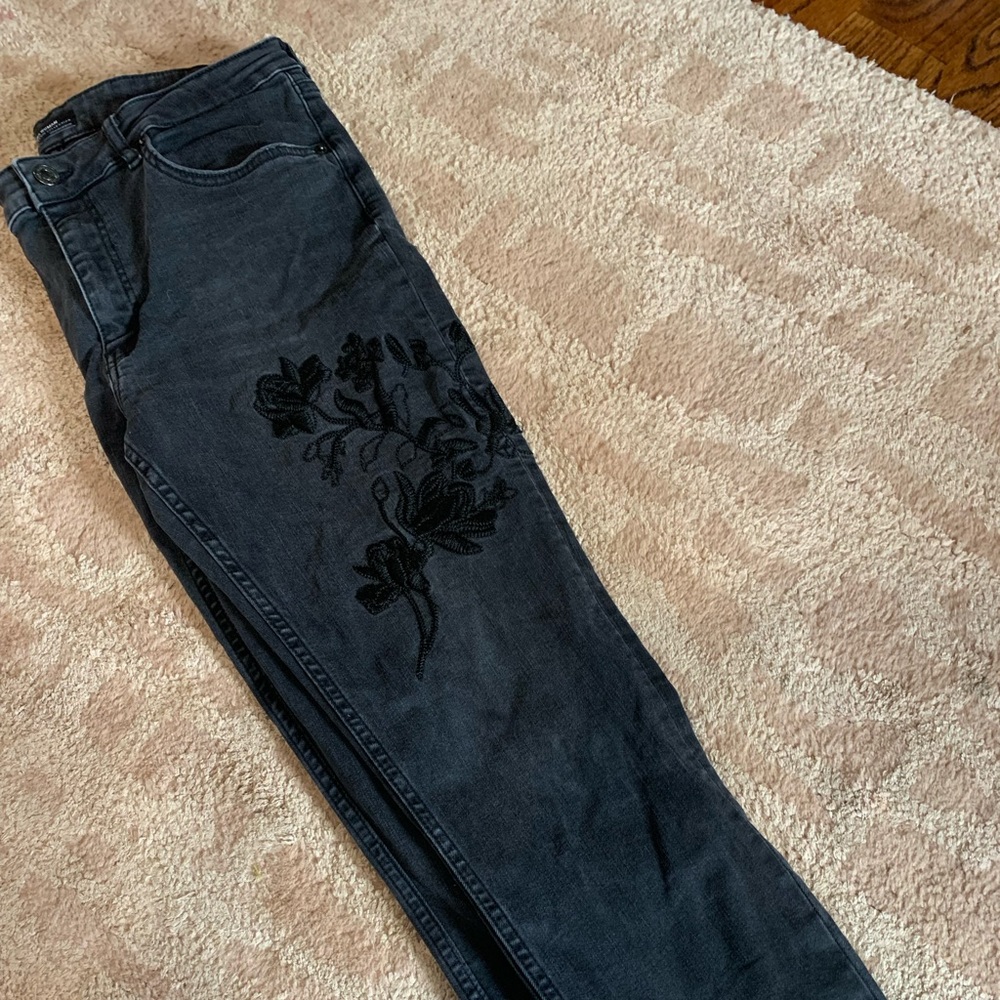 Zara Black Skinny Jeans